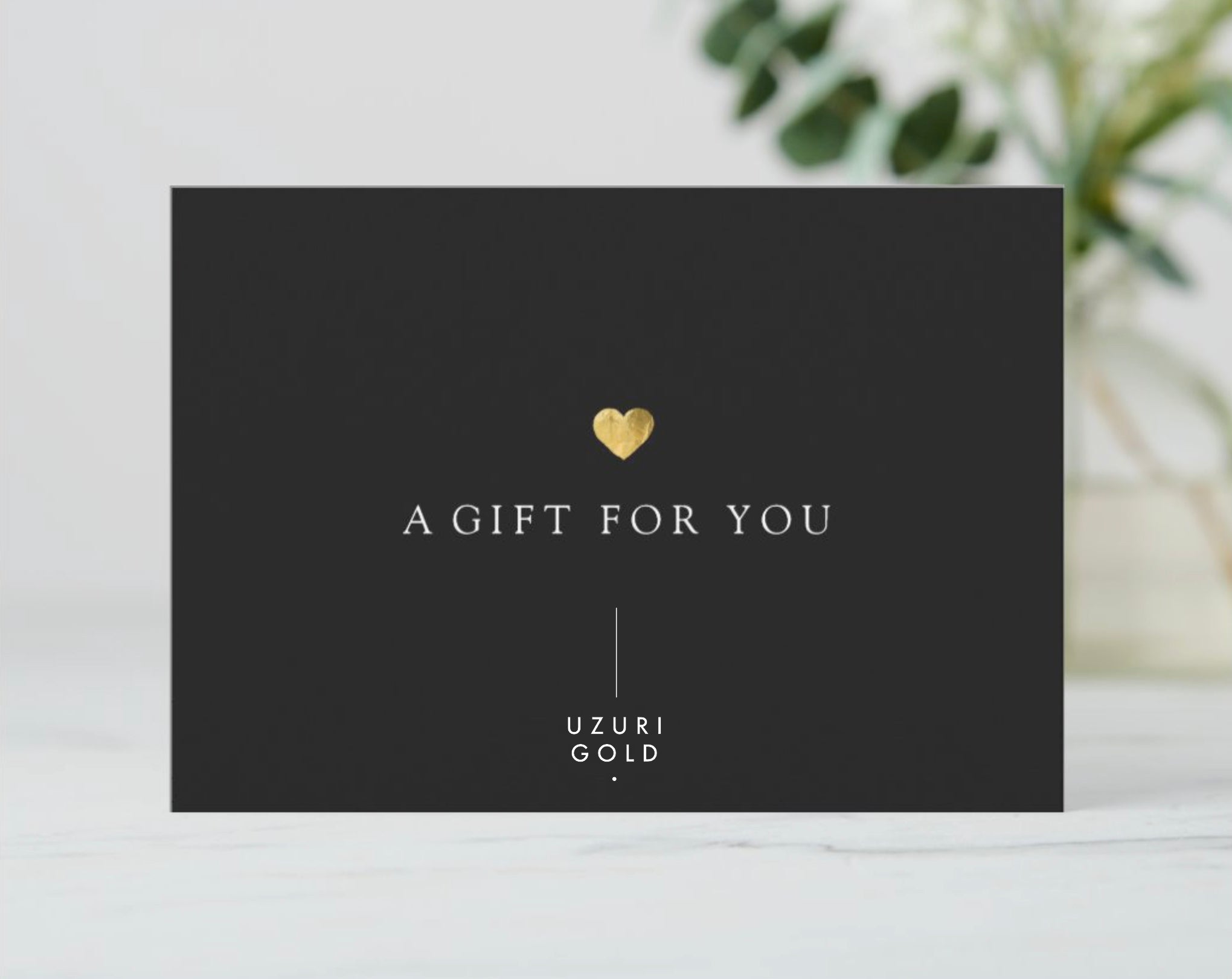 Uzuri Gold - Gift Card